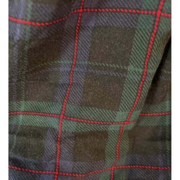 NOT FOR SALE Torrid Plaid Dress 1X Green Blue Red Traditional Christmas Button - Picture 4 of 6
